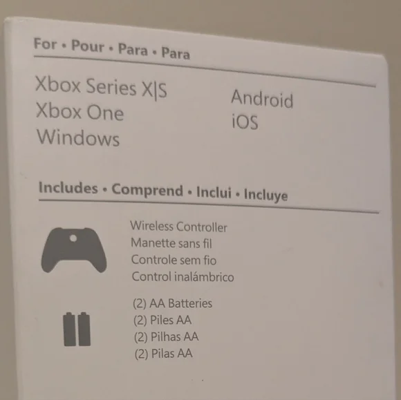 Microsoft Wireless Controller - Xbox, Windows, Android, iOS - New Open Box - Picture 3 of 5